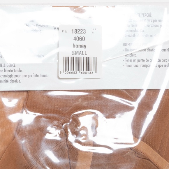 SOLD - Wolford Logic Sheer Tights – Size Small (Honey) - Picture 6 of 6